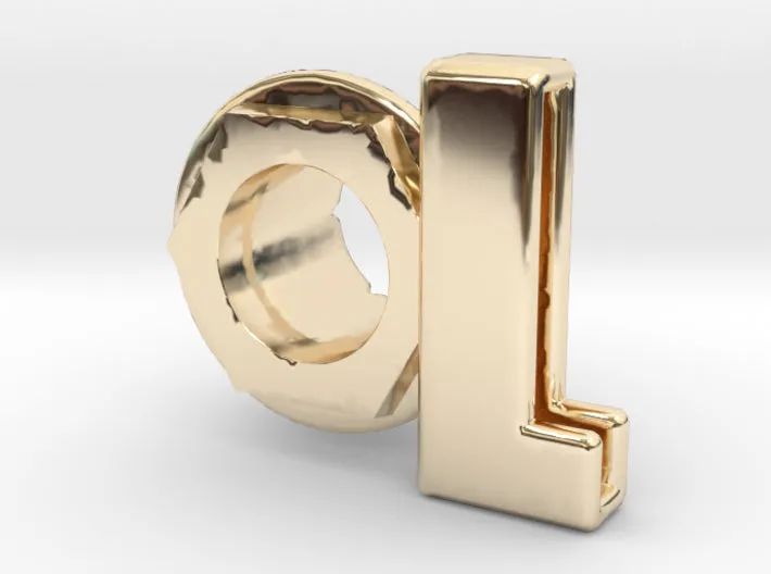 (L) Octagon 3D Eyelet 4/16 Inch Left Hole