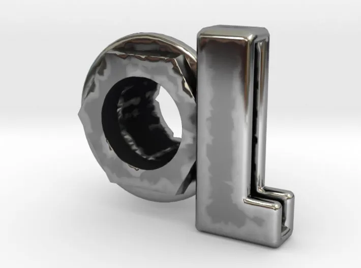 (L) Octagon 3D Eyelet 4/16 Inch Left Hole