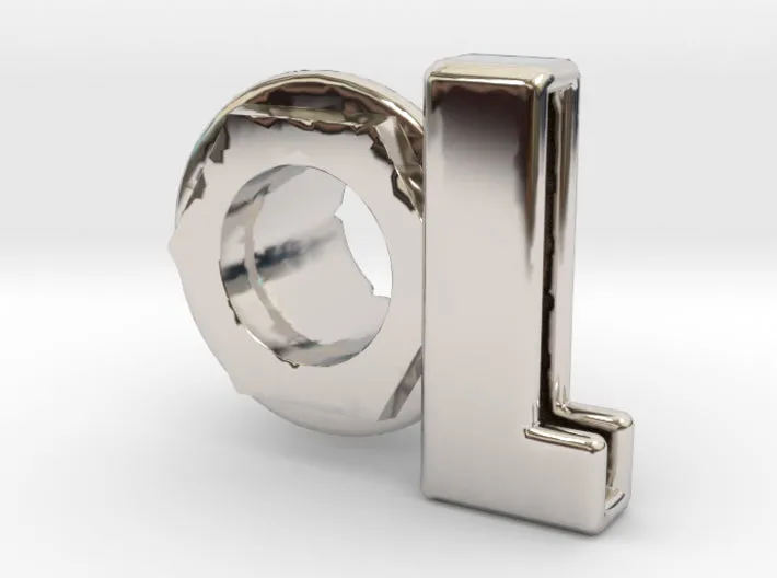 (L) Octagon 3D Eyelet 4/16 Inch Left Hole