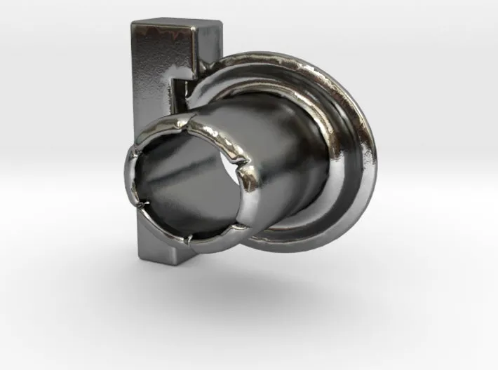(L) Round 3D Eyelet 3/16 Inch Right Hole
