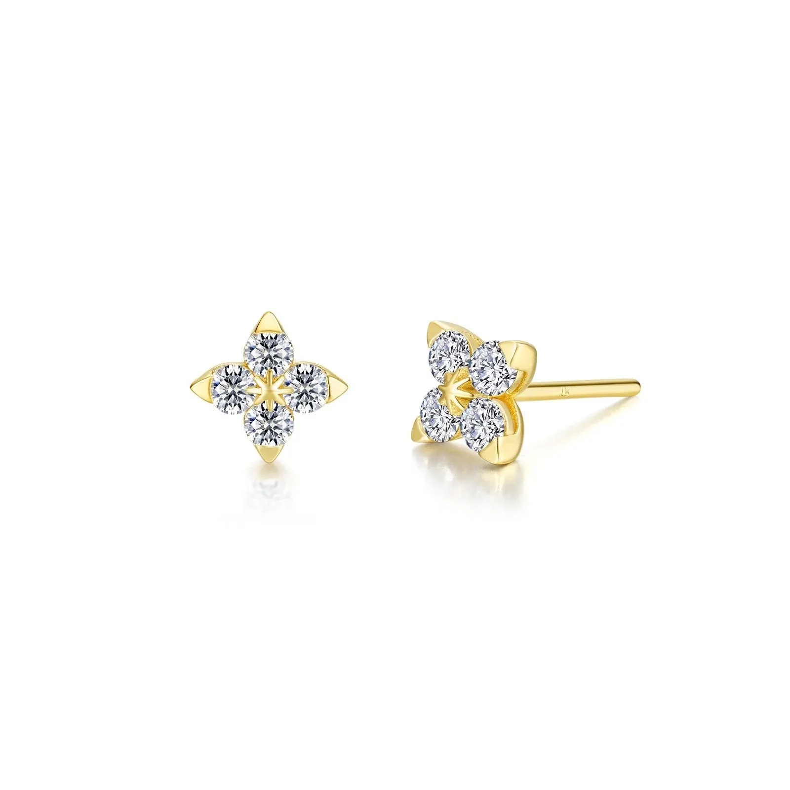 Lafonn Simulated Diamond Trillium Superbloom Earrings E0643CLG