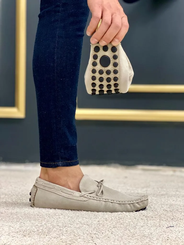 Lawson Beige Suede Loafers - Stylish Comfort for Every Occasion