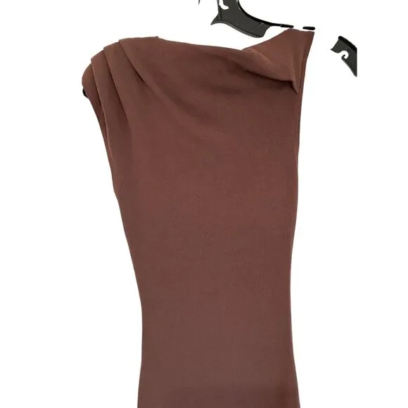 Lioness Original Sin Midi Dress in Chocolate XSmall New Womens Knit