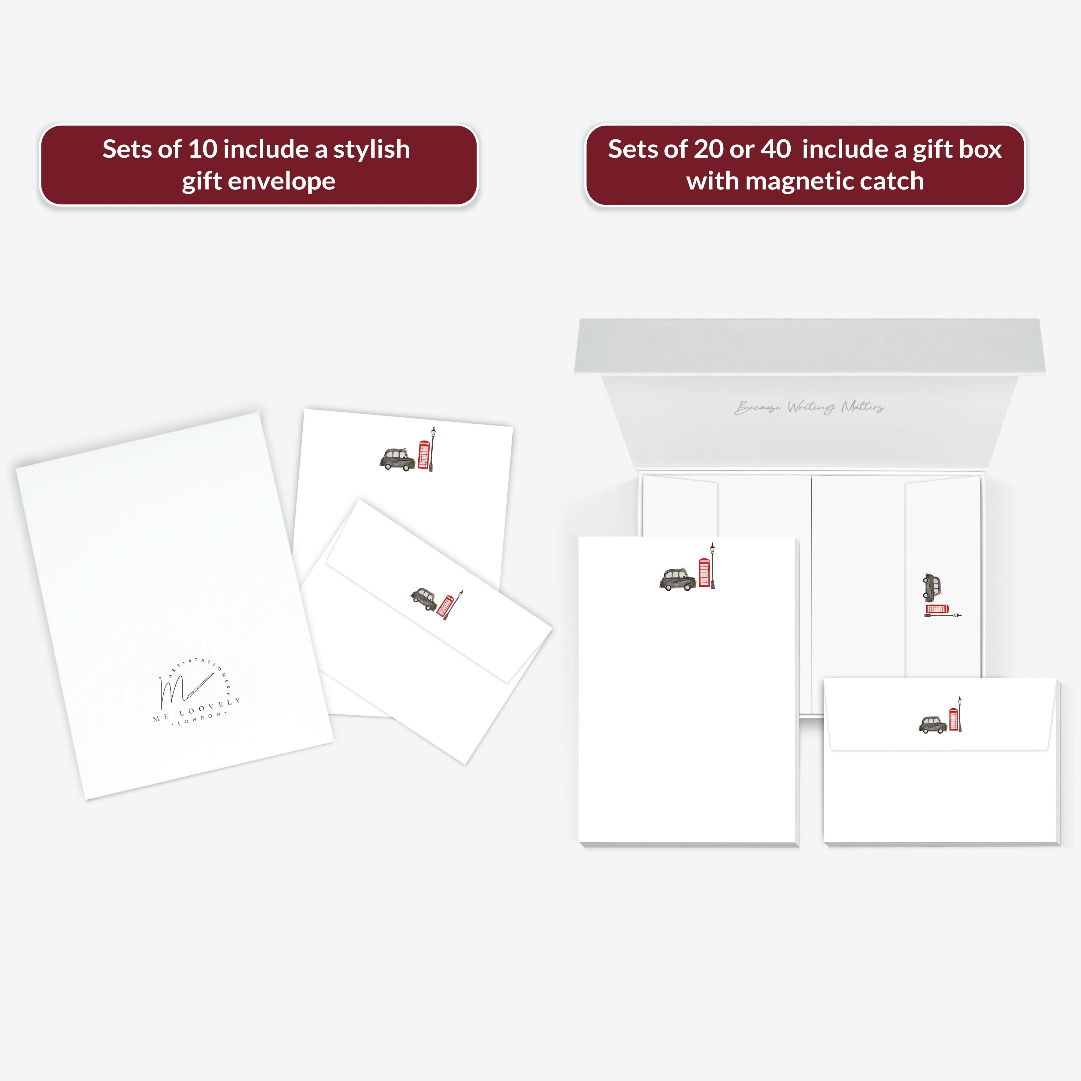 London Icon Letter Writing Set