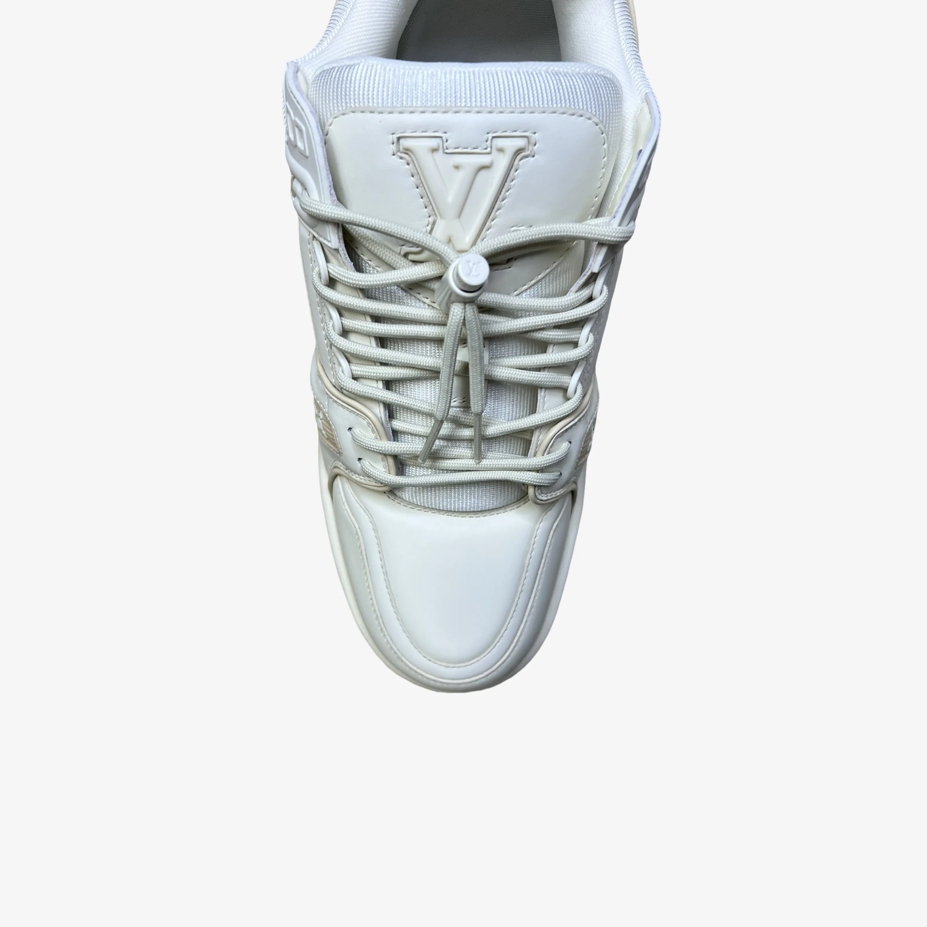 Louis Vuitton Men’s Maxi Trainers in Cream
