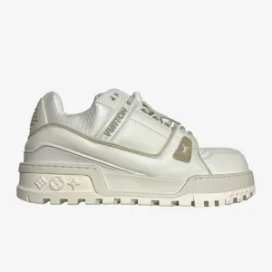Louis Vuitton Men’s Maxi Trainers in Cream