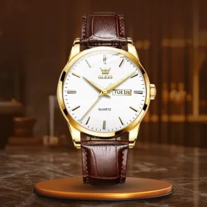 Luxury Business Leather Watch