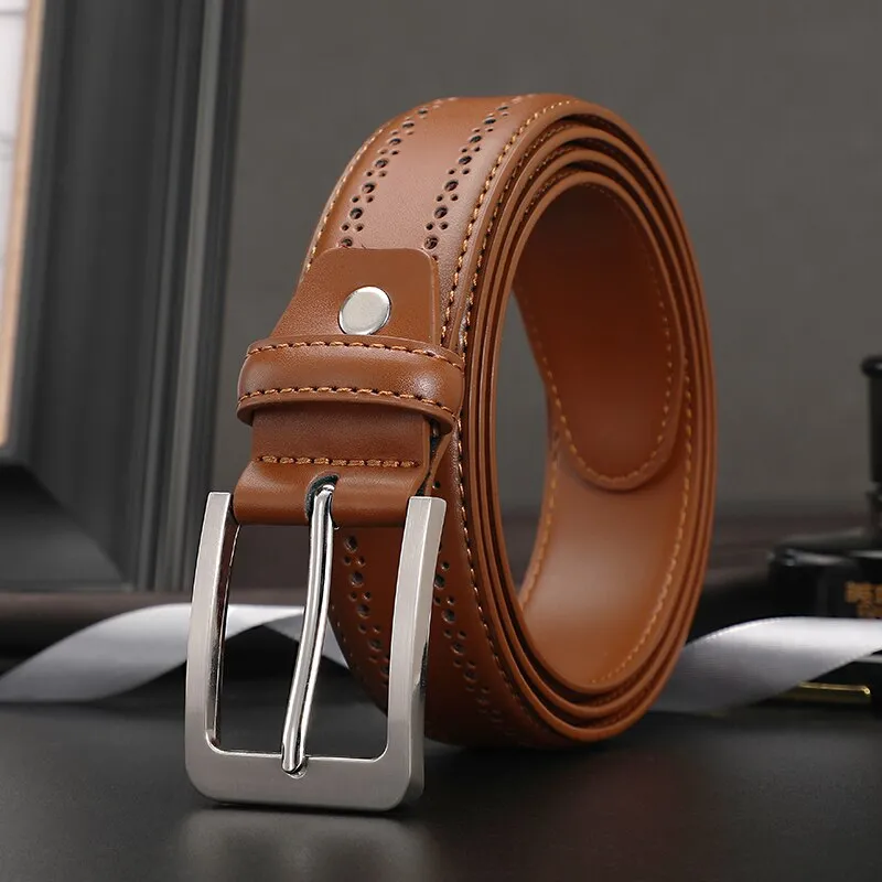 Luxury Leather Business Belt HQ226