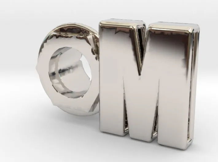 (M) Octagon 3D Eyelet 4/16 Inch Left Hole