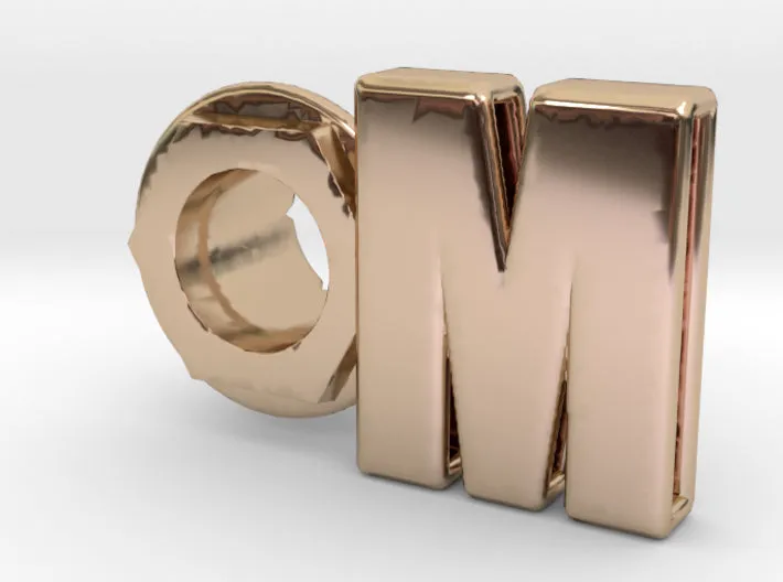 (M) Octagon 3D Eyelet 4/16 Inch Left Hole