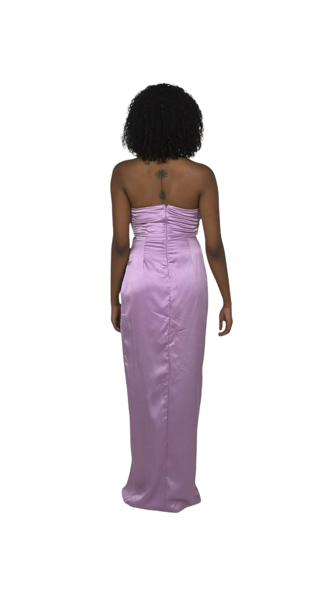 Magenta Sleeveless Maxi Dress