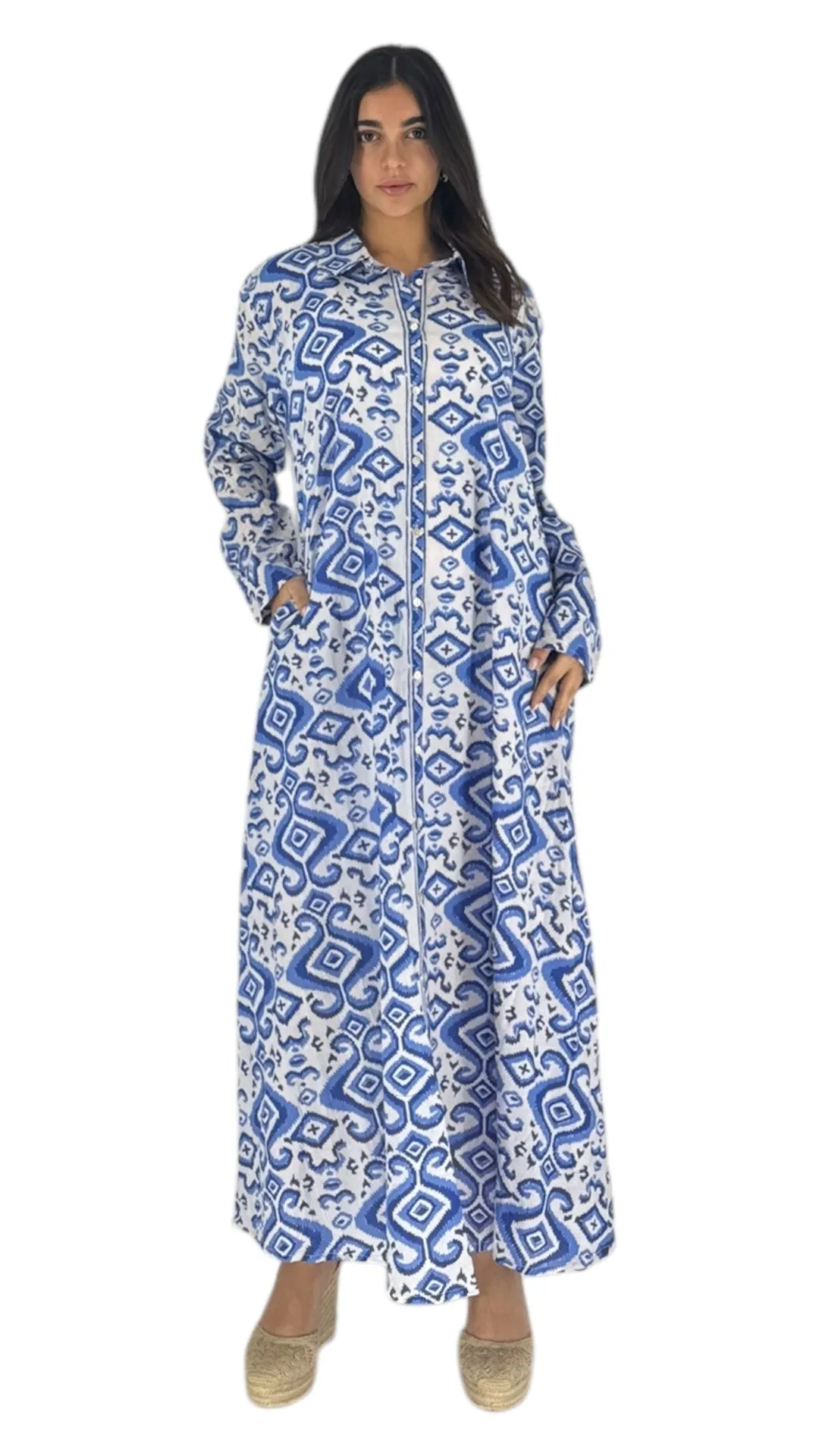 Mariam blue dress
