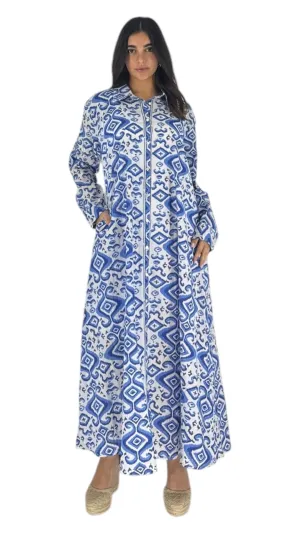 Mariam blue dress