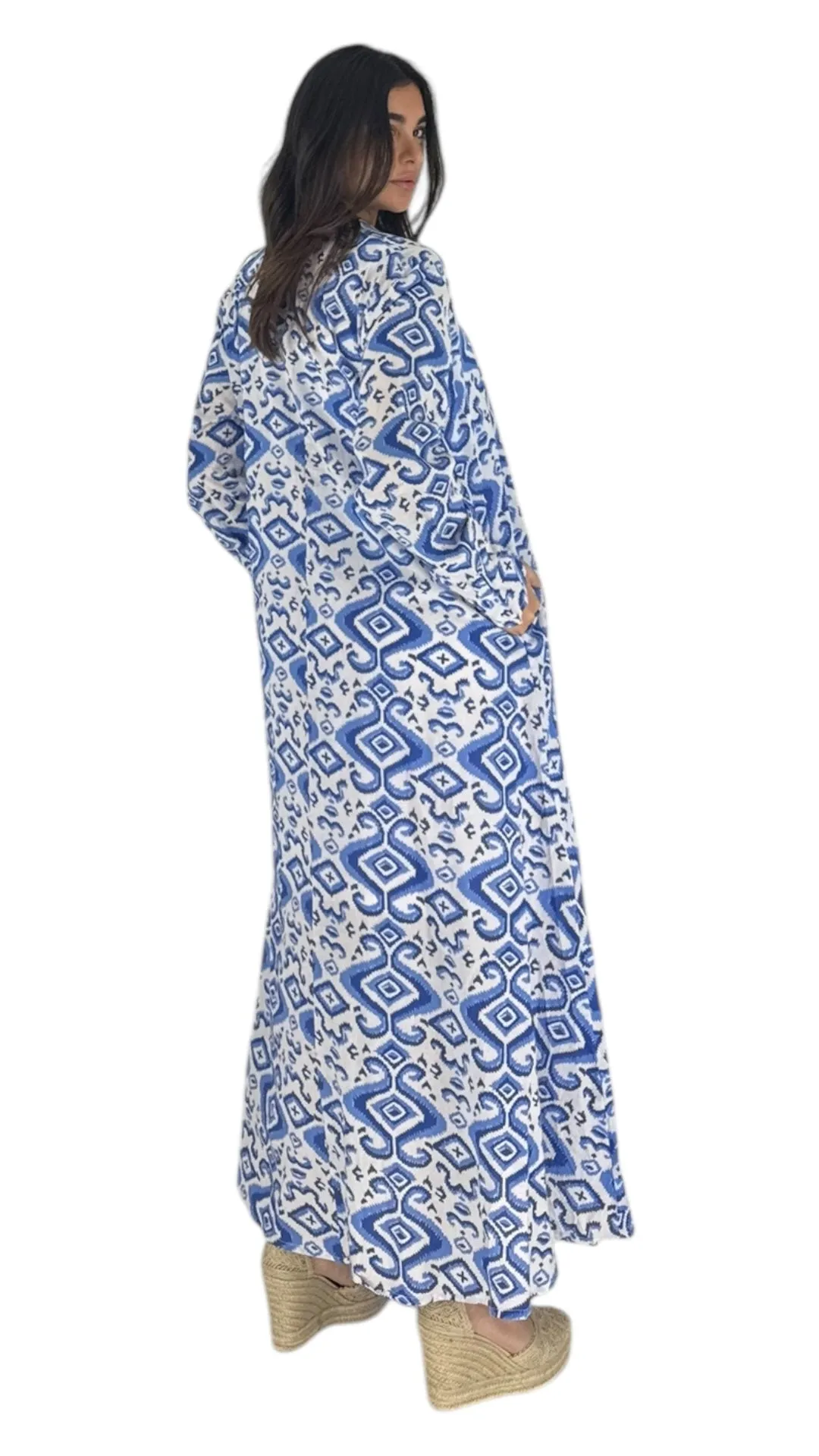 Mariam blue dress