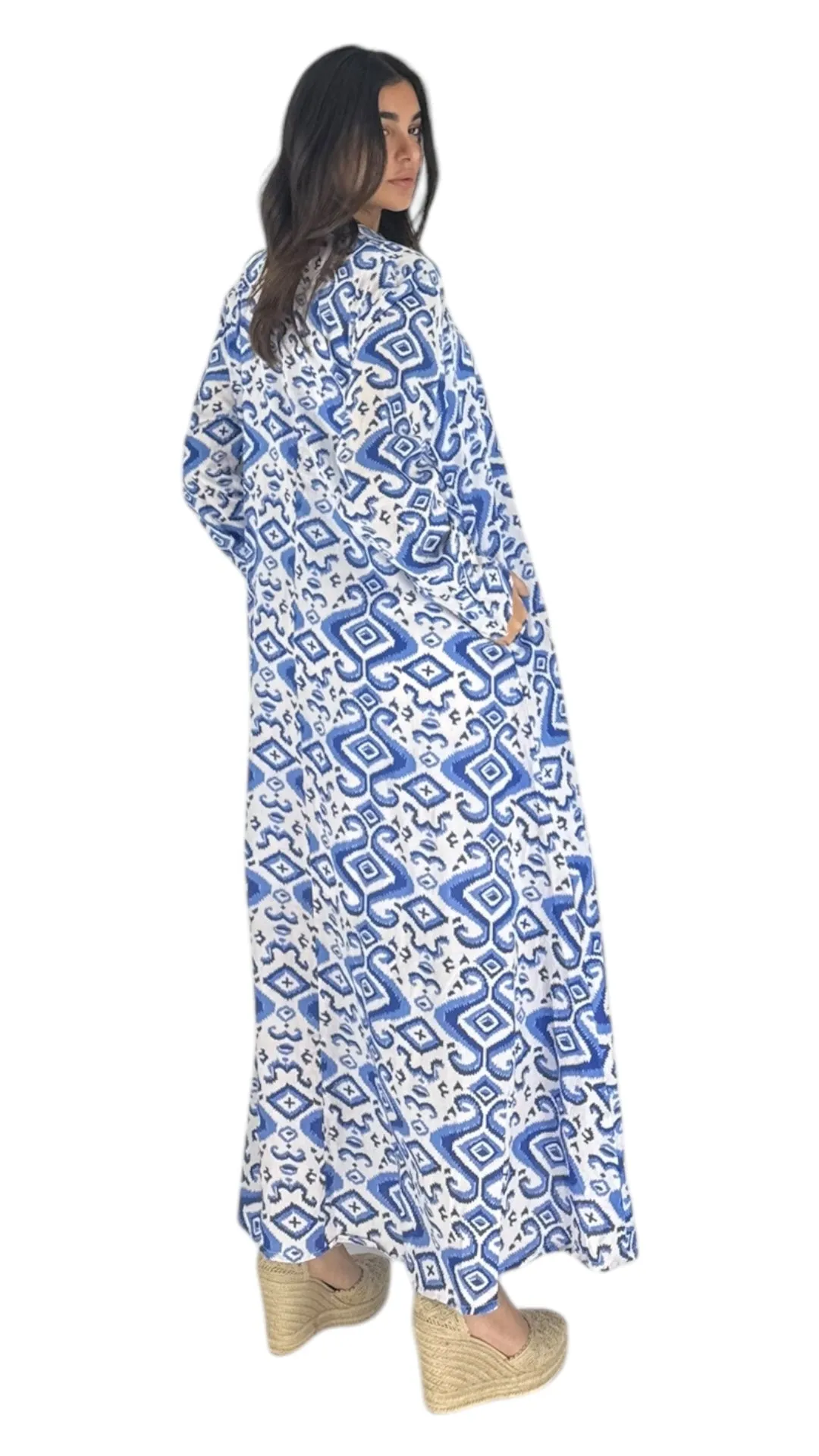 Mariam blue dress