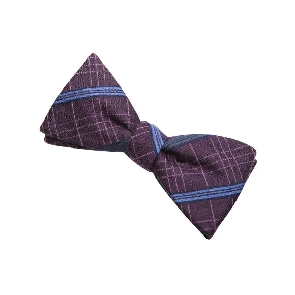 Maroon Sonata Bow Tie