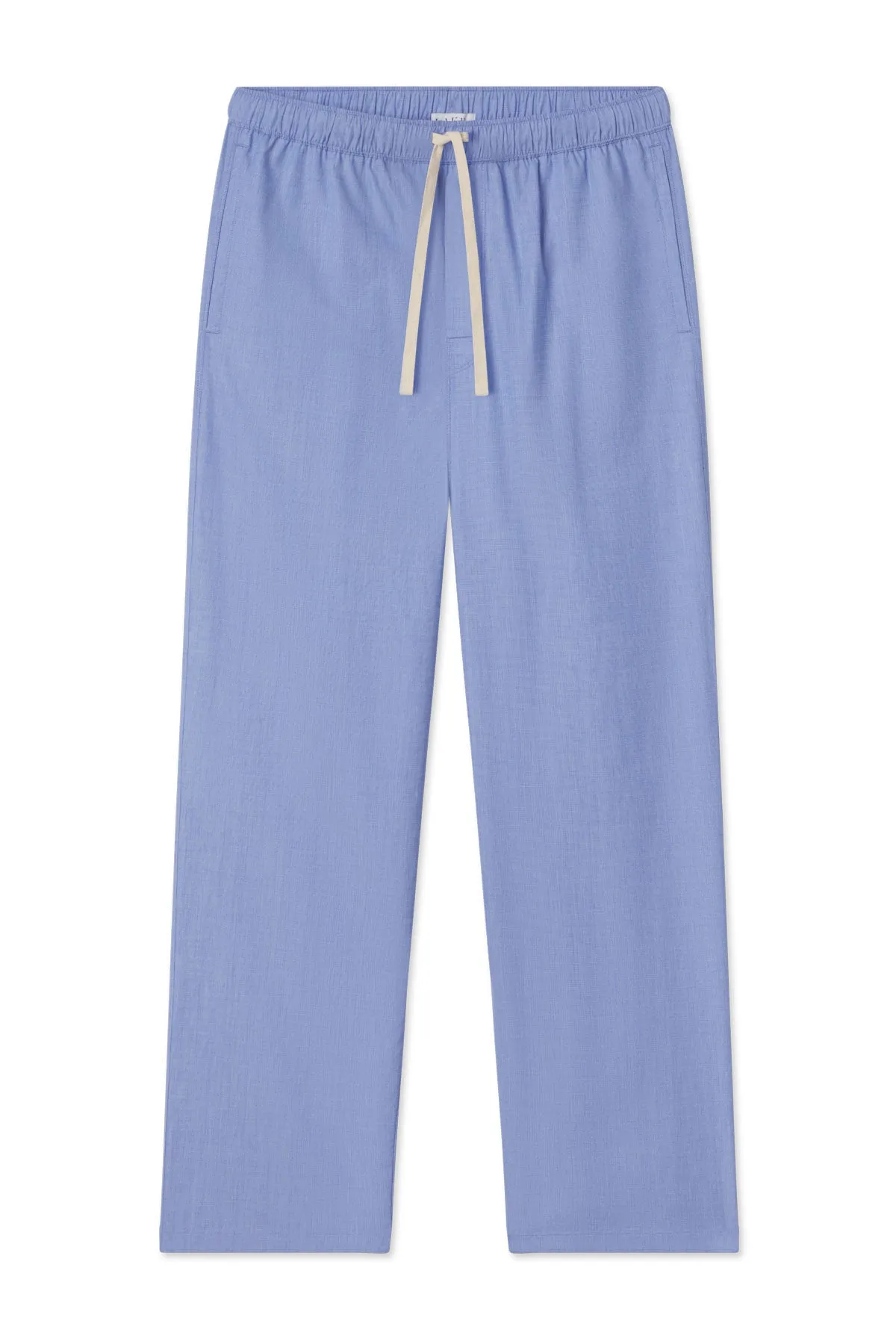 Men's Poplin Sleep Pant in Oxford Blue