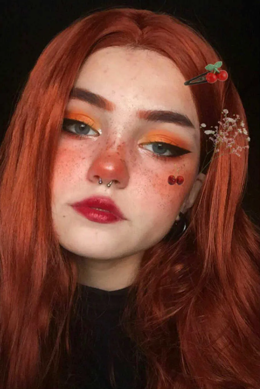 Mera｜Synthetic Swiss Lace Front Wig
