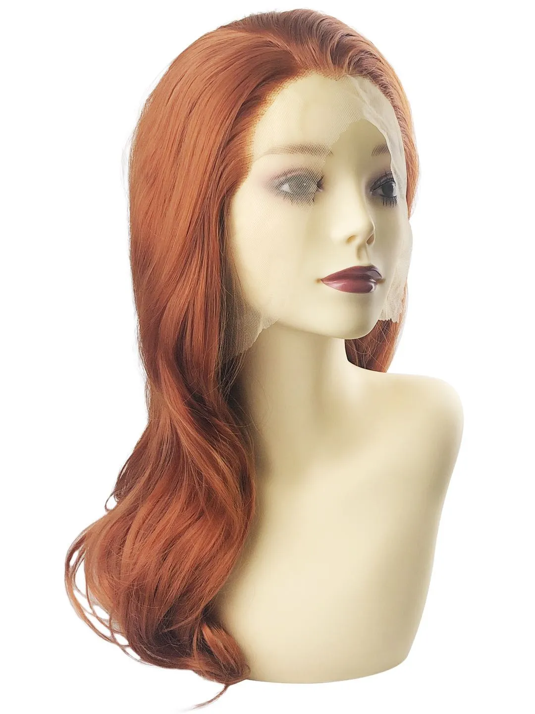 Mera｜Synthetic Swiss Lace Front Wig
