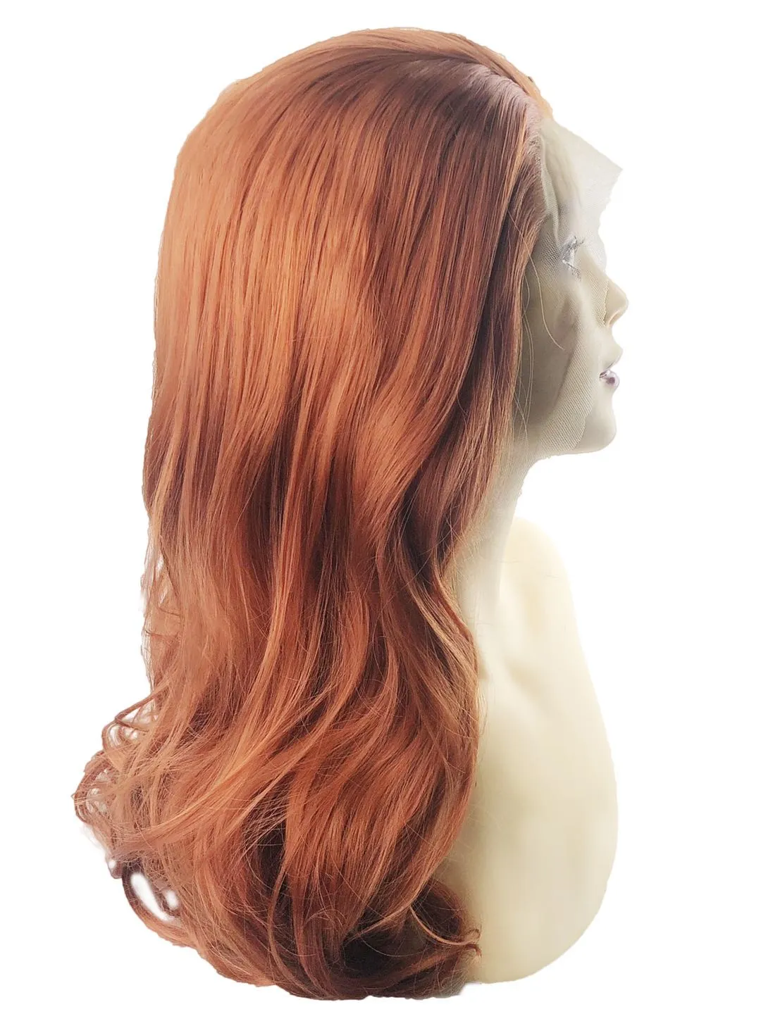 Mera｜Synthetic Swiss Lace Front Wig