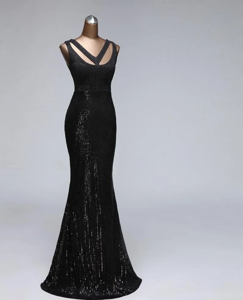 Mermaid evening dress