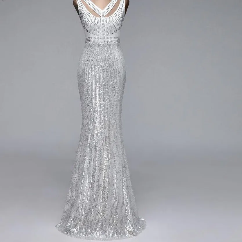 Mermaid evening dress