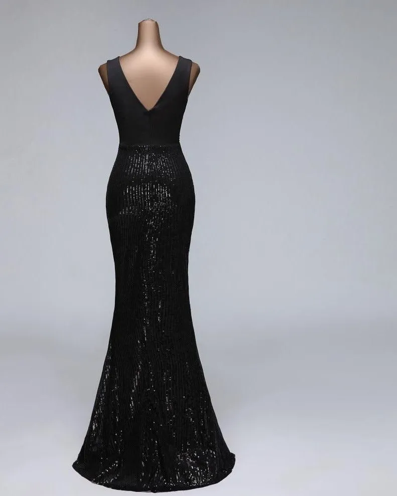 Mermaid evening dress