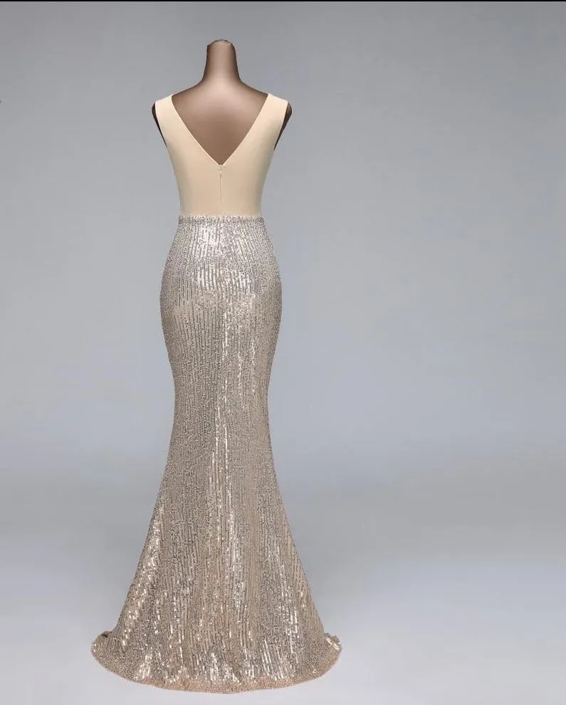 Mermaid evening dress