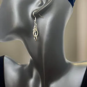 Mini Handcuffs FREEDOM Shackles Earrings