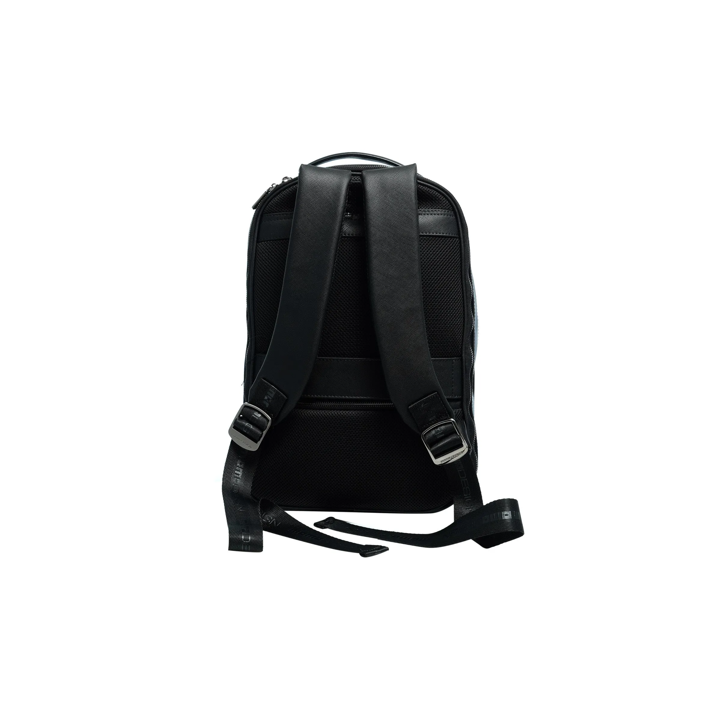 Momodesign Zaino Business Unico in Saffiano Nero
