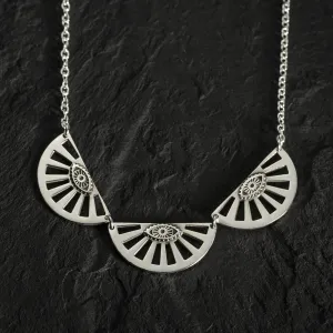 My 3rd Eye Is My Inner Eye Sterling Silver Necklace