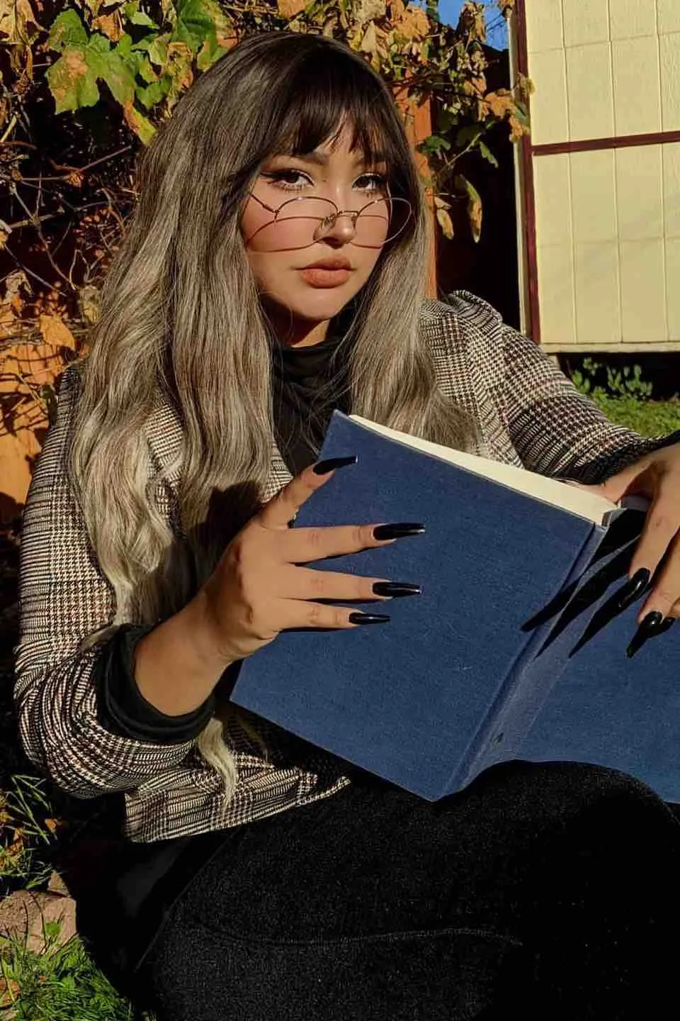 MysticGrey |  rose cap heat resistant wig