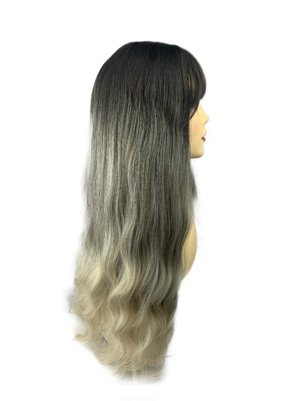 MysticGrey |  rose cap heat resistant wig