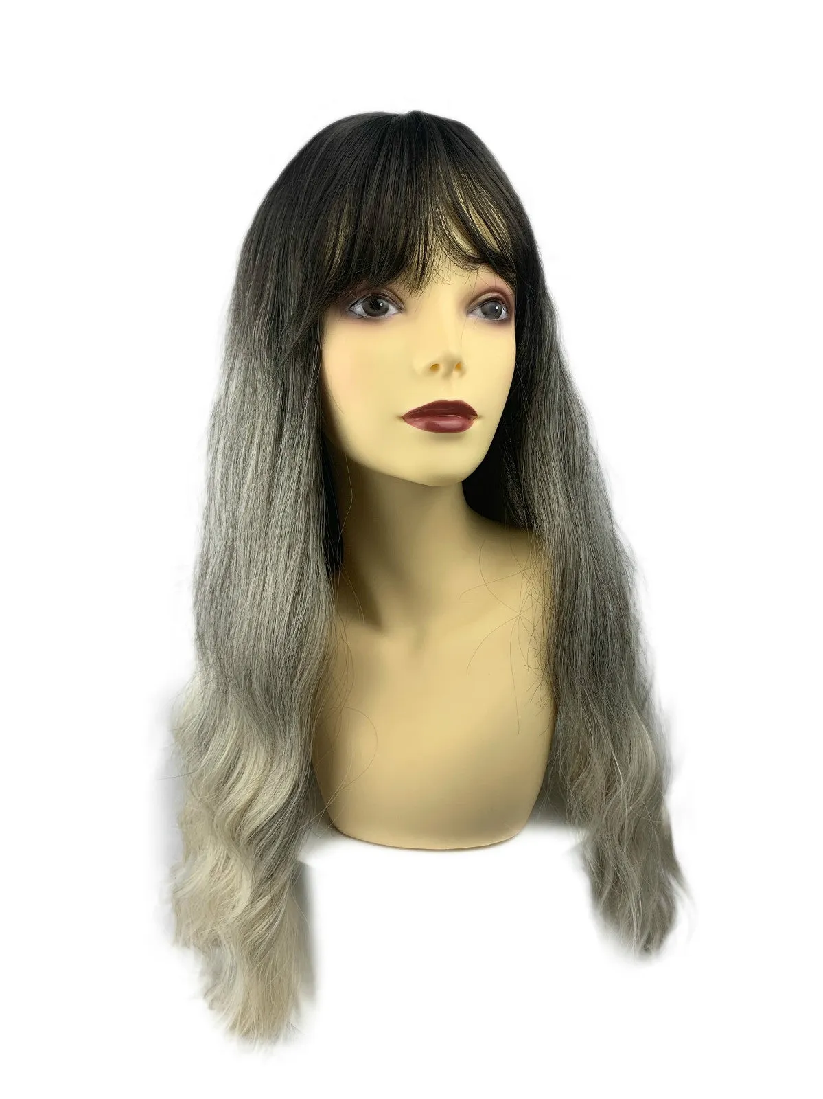MysticGrey |  rose cap heat resistant wig