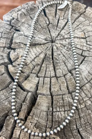 Navajo Pearls  22" 5mm