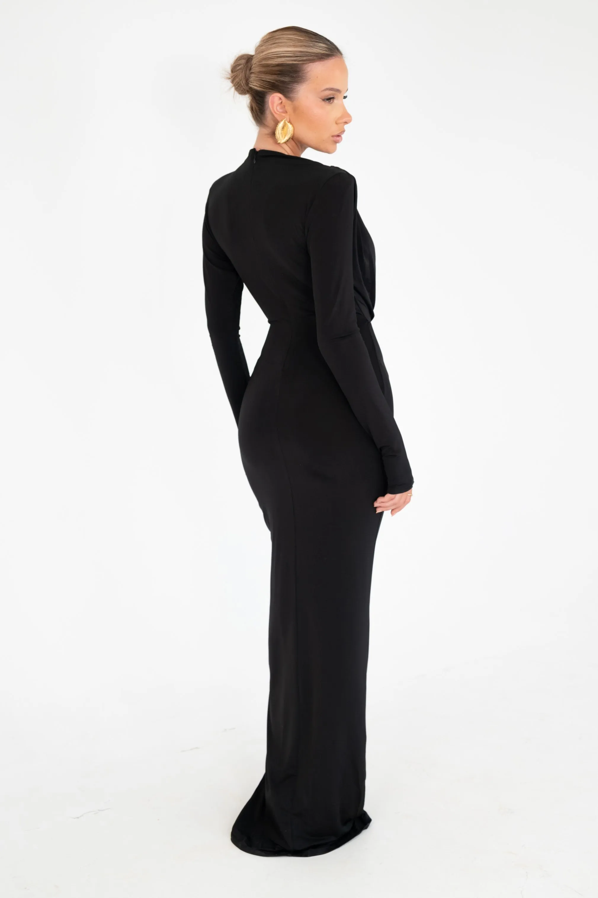 Niyah Black Dress