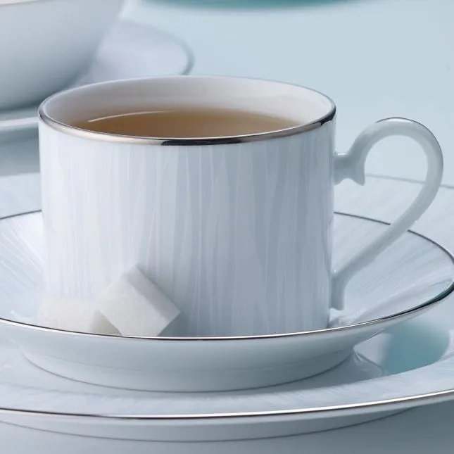 Noritake Glacier Platinum Oval Platter 40cm GLAC022