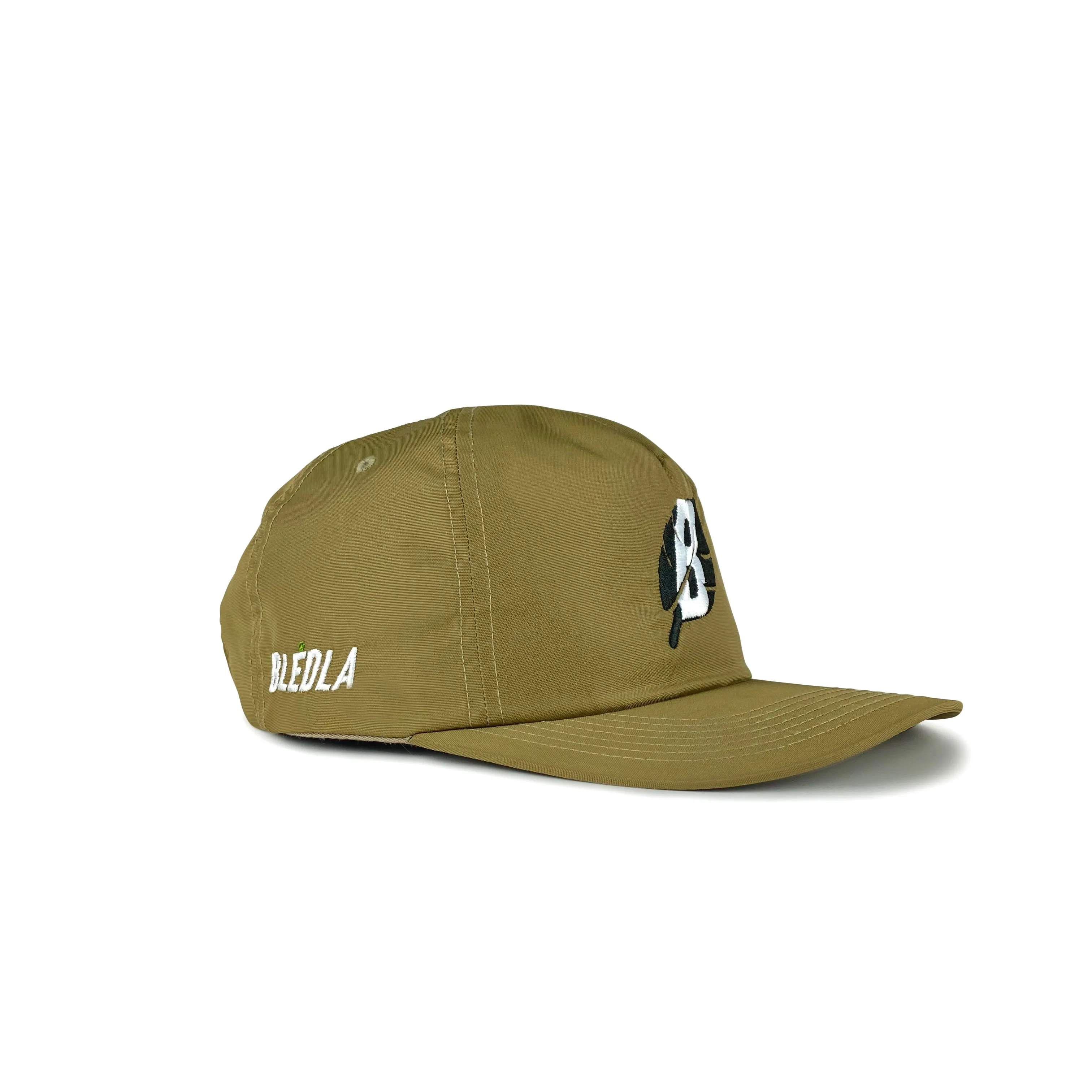 Nylon Leaf Hat - Olive