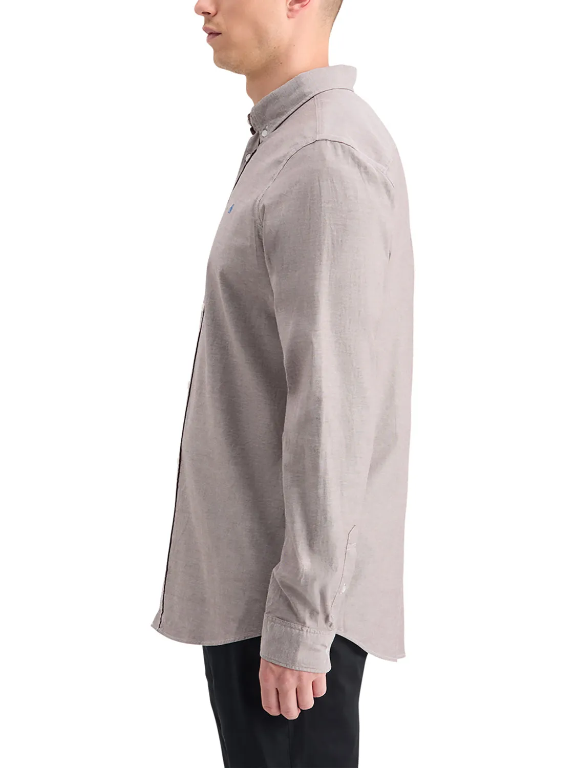 Oxford Shirt in Regular Fit - Rich Mahogany