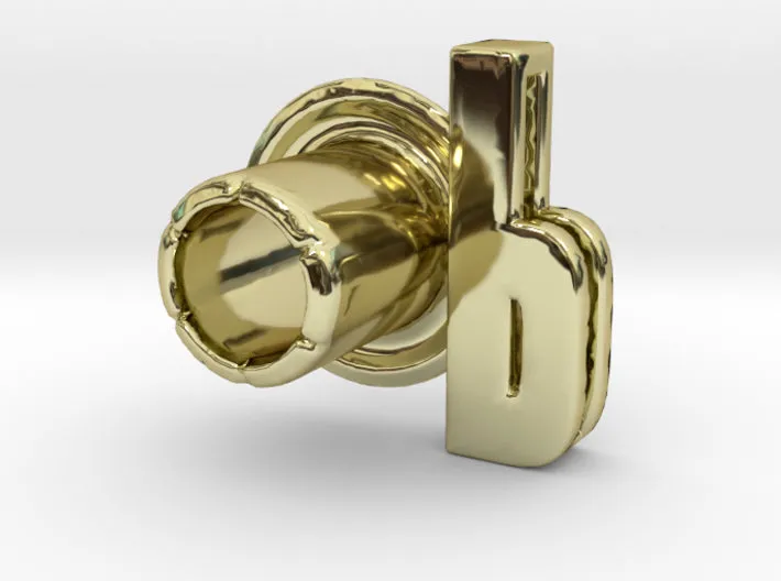 (P) Round 3D Eyelet 3/16 Inch Left Hole