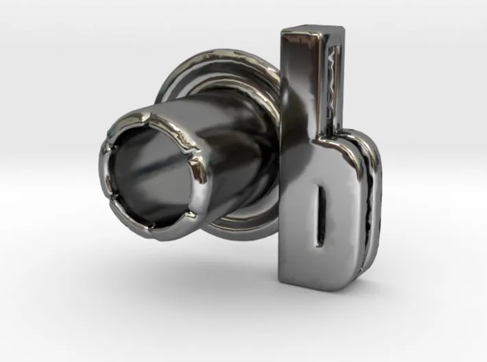 (P) Round 3D Eyelet 3/16 Inch Left Hole