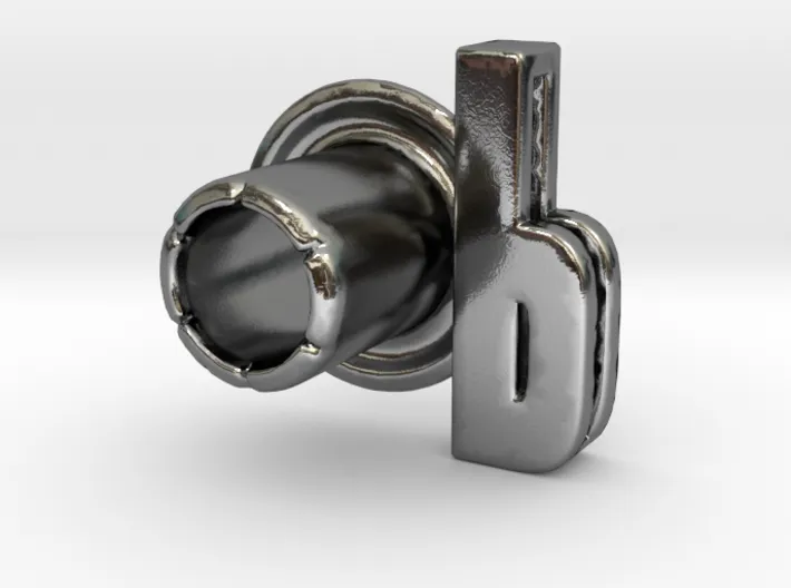 (P) Round 3D Eyelet 3/16 Inch Left Hole