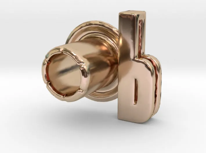 (P) Round 3D Eyelet 3/16 Inch Left Hole