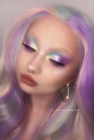 Pastel｜Synthetic Swiss Lace Front Wig