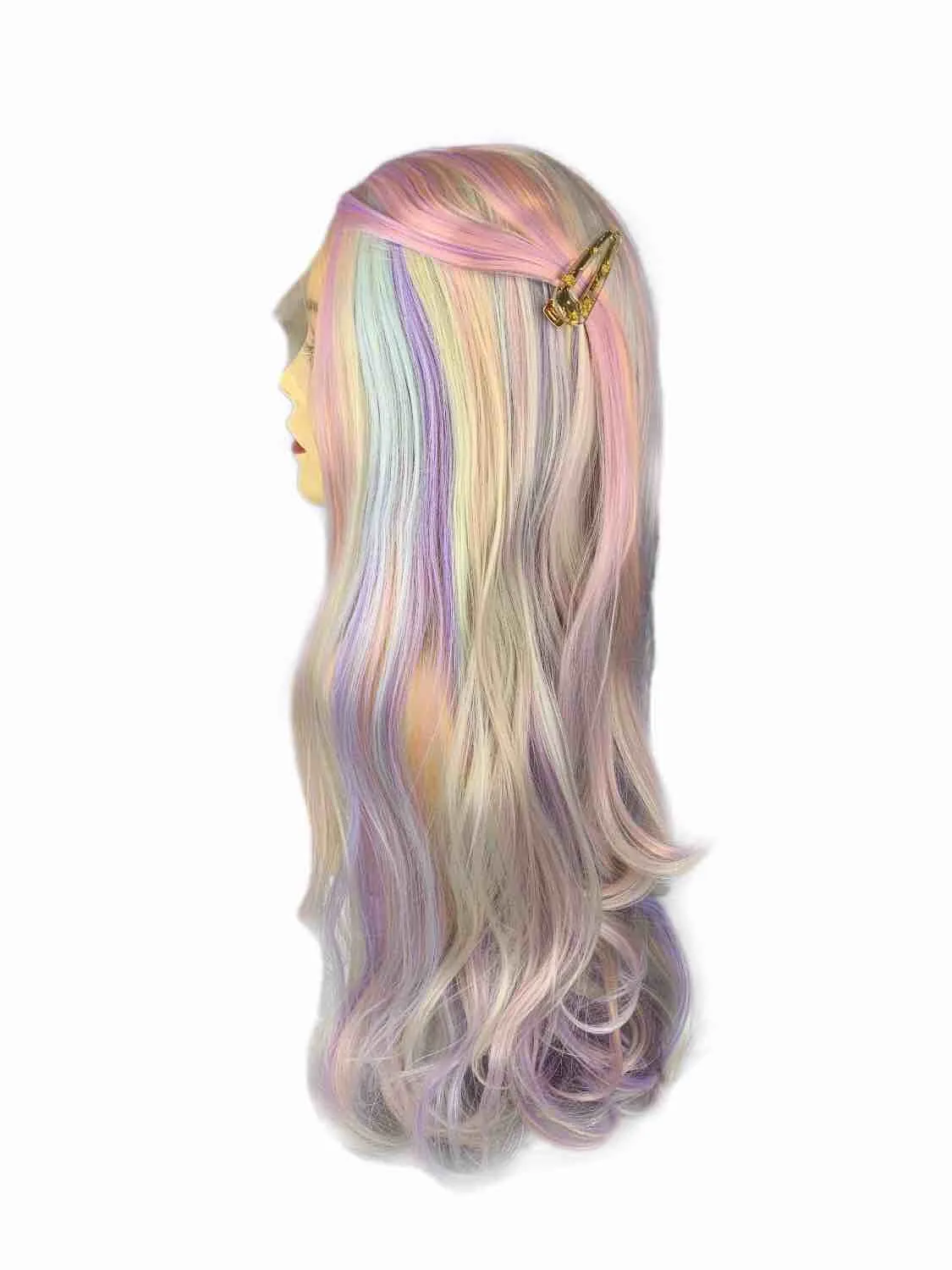 Pastel｜Synthetic Swiss Lace Front Wig