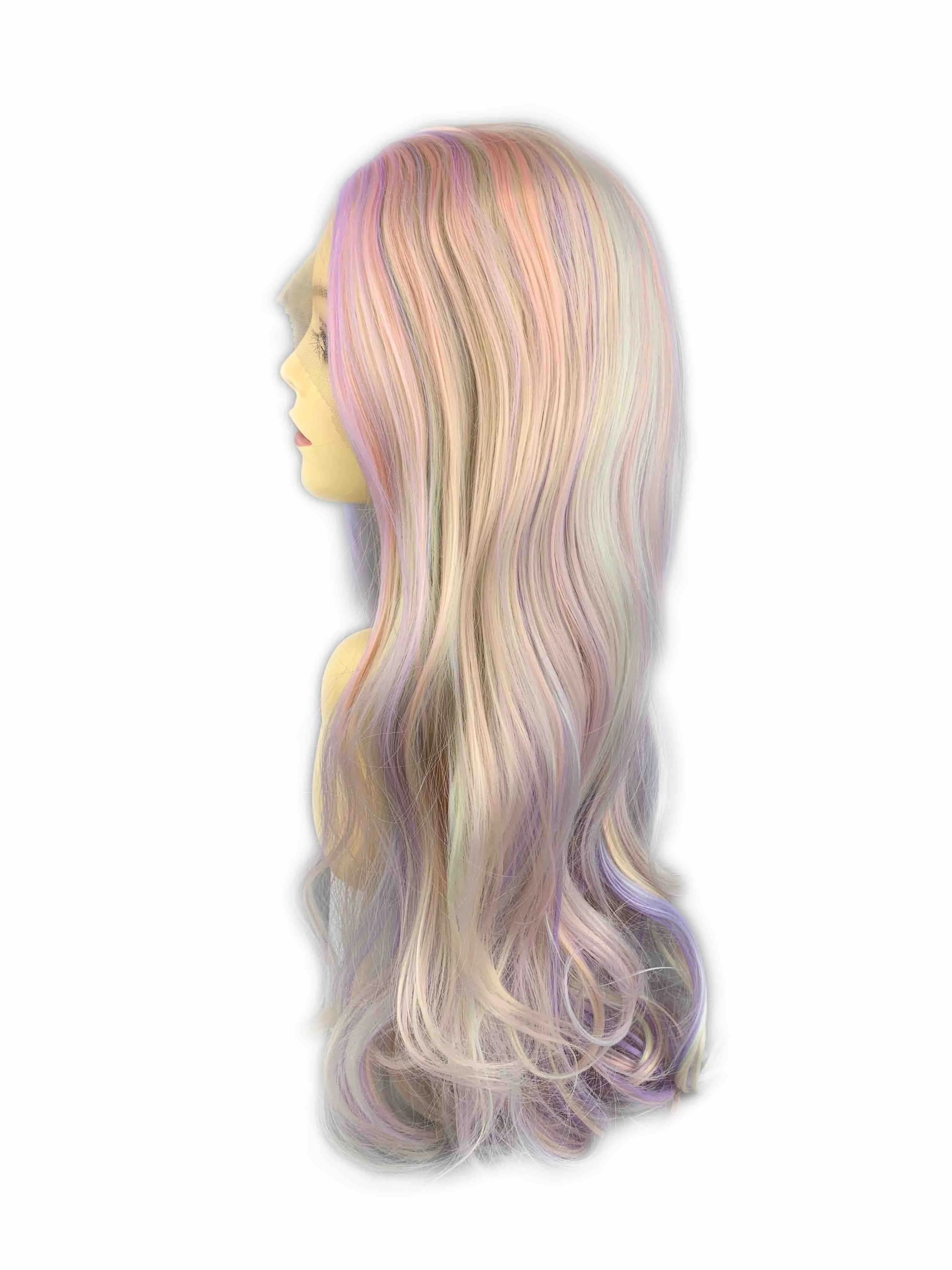 Pastel｜Synthetic Swiss Lace Front Wig