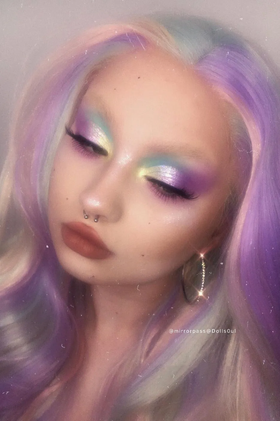 Pastel｜Synthetic Swiss Lace Front Wig