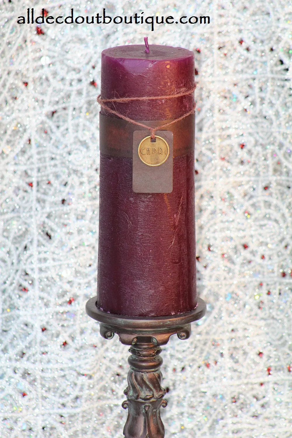 Pillar Candle | Mulberry 3x8