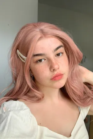 Pinky Quartz｜Synthetic Swiss Lace Front Wig