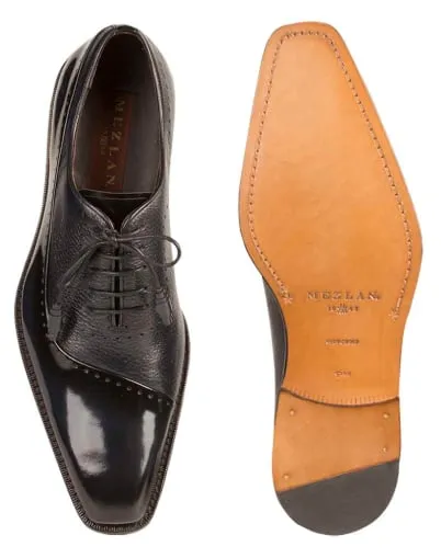 Postdam Calfskin Blue By Mezlan Made In Spain Brand